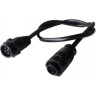 Переходник LOWRANCE 7-pin датчик → 9-pin прибор Elite TI (000-13313-001)